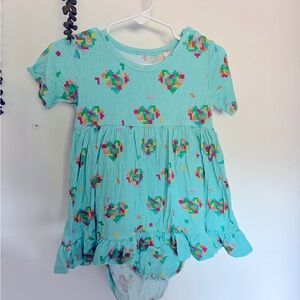 Posh peanut bodysuit twirl